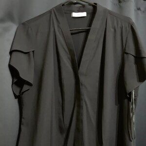 Calvin Klein V Neck Black Shirt
